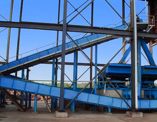 iLarge Inclination Scraper Conveyor application iLarge Inclination Scraper Conveyor application